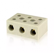 CONECTOR CERAMICA TRIPOLAR GRANDE 16A